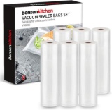 Bonsenkitchen Vacuum Film Rolls, Professional Vacuum Bags for Vacuum Sealer - $18 MSRP