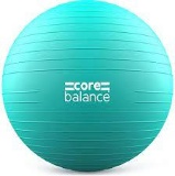 CORE BALANCE Exercise Ball for Fitness Yoga Pregnancy 85cm with Air Pump, Teal - $22.99 MSRP