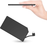 TNTOR 5000 mAh Ultra Slim Power Bank with Integrated USB C Cable, [6 mm Thickness] - 15.12 MSRP