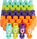 The TWIDDLERS 48 Mini Bubble Toys with Wand | Neon Color Bubble Bottles (B07BYTSQMJ) - $15.00 MSRP