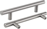 LONTAN LS201BSS96 BA 96 mm Stainless Steel Kitchen Cabinet Drawer Door Handle Bar - $19.00 MSRP