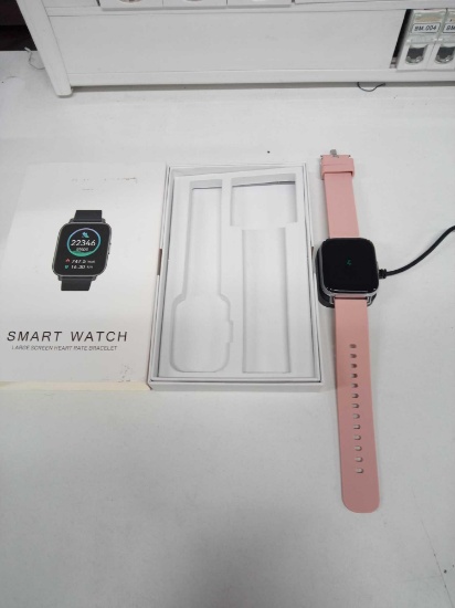 P32 Smart Watch with Heart Rate Monitor, Pink - $49.99 MSRP