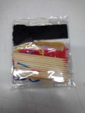80 Pcs Bookmarks Kids, Scratch Picture Bookmarks Animal with Wooden Pins and Ribbons - $11.80 MSRP