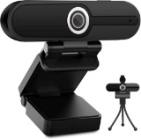 Webcam with Microphone With Privacy Shutter and Tripod - $35.99 MSRP