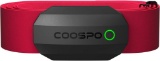 COOSPO Heart Rate Monitor Chest Strap,Bluetooth ANT+ChestHRM for RunningCycling,Black-Red $36.99