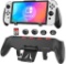 OIVO Switch Grip with Upgraded Adjustable Stand Compatible with Nintendo Switch & OLED - $18.99