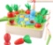 Sunarrive 3-in-1 Wooden Fishing Game - Fishing Game Wooden Toy - $28.04