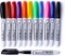 Dry Erase Markers Low Odor Fine Whiteboard Markers Thin Box of 12, 10 Colors, 3 Boxes - $17.97