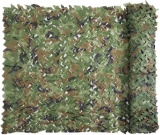 Camouflage Net Woodland Army Camouflage Net for Decorative Forest Landscape Hunting Privacy Screen