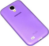 Doupi UltraSlim 0.3mm Case for Samsung Galaxy S4 i9500 - Purple and Phone Case (Black) - $17.34