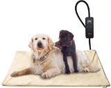 Toozey Pet Heating Pad, 6 Adjustable Temperature Dog Cat Heating Pad - $33.98