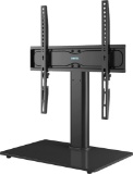 BONTEC Universal Table Top Pedestal TV Stand with Bracket (ST09) - $36.99