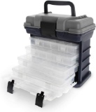 Croch Fishing Tackle Case with 4 Storage Box for Fishing Accessories- $27.89