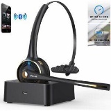 Jelly Comb Bluetooth Headset Wireless Headset with Microphone Charging Base Pro - $25.99