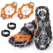 Vihir Ice Cleats Crampons Traction Snow Grips for Boots Shoes - $21.99