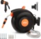 Umi Garden Hose Reel with 25M Hose, Auto Rewind Wall-Mounted Reel - $75.99