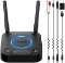 1Mii B06TX Bluetooth 5.2 Transmitter for TV to Wireless Headphone/Speaker $39.99