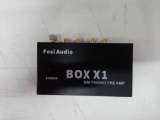 Fosi Audio Box X1 Phono Preamplifier for MM Turntables Mini Hi-Fi Stereo Audio Phonograp $29.99