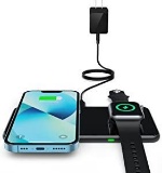 2 in 1 Wireless Charger, 15W Dual Wireless Charging Pad $32.99