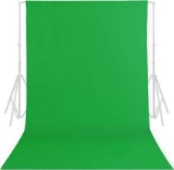 Green Screen Backdrop - 10ftx10ft Green Photo Booth Backdrop for Photoshoot $25.99