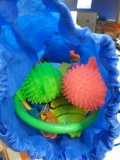 Puffer Ball Rubber Stretchy Spike Ball Soft Squishy Ball Toys Set $17.99