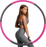 sinocare Fitness Hula Hoop, 6 Knots Adjustable Weight Hoola Hoop for Adults - $18.99