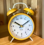 Fisura Retro Alarm Clock (Yellow) $25