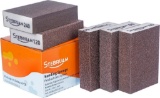 Stebruam 5 Pieces Sanding Sponges,Coarse and Fine Sanding Blocks 60/80/100/120/240 Grits- $11.41