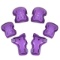 Hiland Protective Gear Set Knee Pads, and Elbow Pads with Wrist Guards, Purple - $10.3