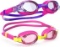 Zabert Swimming Goggles, Anti-Fog, UV Protection, 2 Pack and more - $50.97