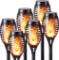 Geemoo Solar Lights for Outdoor Garden, Pack of 6 Solar Torches - $38.99