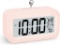 U-picks 4.3 Inch Digital Alarm Clock, LCD Digital Alarm Clock, Pink - $13.99
