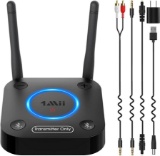 1Mii B06TX Bluetooth 5.2 Transmitter for TV to Wireless Headphone/Speaker - $37.99