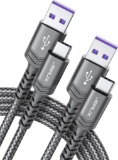 JSAUX Huawei Charging Cable USB C Cable 5A [1M, 2 Pieces in Pack of 2] (X000XU04SN) - $16.78