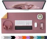 Aothia Office Desk Pad, Purple - $13.99