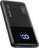 INIU BI-B6 Portable Charger, 22.5W 10500mAh Slim USB C Power Bank, Black - $22.45