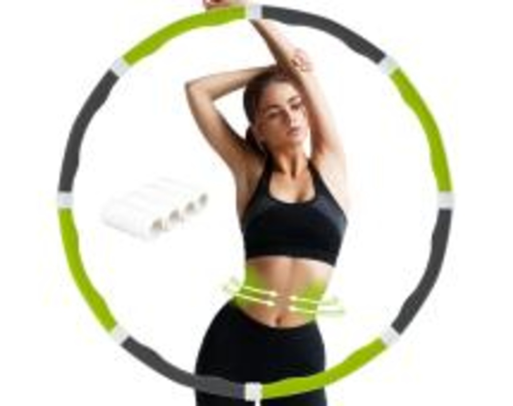 Joyshare Hula Hoop for Adults/Children 95 cm with 8 Massage Silicone Ring,  Green-Grey - $32.30 MSRP | Estate & Personal Property Sporting Goods  Exercise & Fitness Equipment | Online Auctions | Proxibid