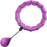 Pterygoid (?HLQ003-PK) Smart Hula Fitness Hoop with Weight and 24 Removable Parts, Purple $24 MSRP