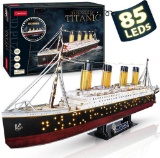 Cubicfun 3D LED Puzzle 88 cm Titanic - Boat ModA...le of Titanic Toys for Adults $36.88 MSRP