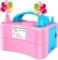 Deeplee Balloon Pump, Electric Inflator Pump Inflator Blower, Pink - $11.25 MSRP