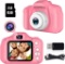 BAISIQI Selfie Cameras for Kids, Toy for 3-8 Year Old Girls Children Digital Cameras - $24.00 MSRP