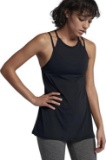 Nike Women's Trainings-Tanktop Dri-FIT, Black/Black/(Dark Grey), S, 889077-010 - $25 MSRP