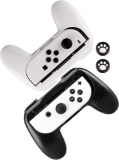 Lammcou ??GAJZS0177 Joycon Grip Holder Compatible with Nintendo Switch OLED, Black-White $12 MSRP