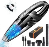 Powerful 120W Cordless Handheld Vacuum Cleaner, Car Vacuum Cleaner, USB Fast Charging Wet $24 MSRP