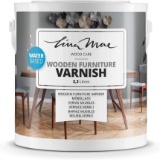 Lina Mae Wooden Furniture Varnish Colorless with Water-Based (2.3 Litres, Matt Finish)- $29.99 MSRP