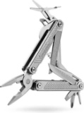 Swiss+Tech Multifunctional Stainless Steel Pliers 17-in-1 Foldable Multi-Tool Multifunction - $28.64