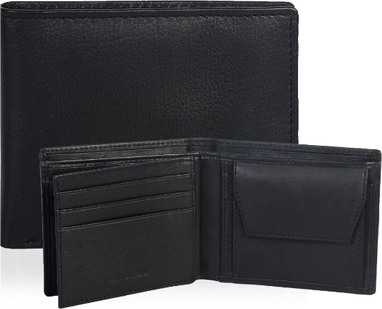 Amazon Brand - Eono - Leather Wallet for Women and Men with Flat Design - $14.50 MSRP