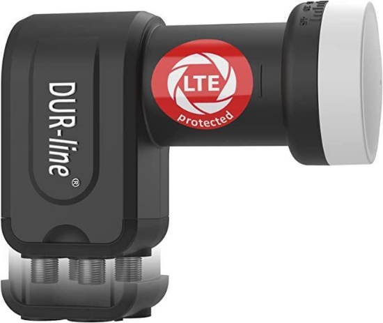 DUR-line + Ultra Quad LNB - 4 participants black - with LTE filter [ test very good*] - $19.3 MSRP