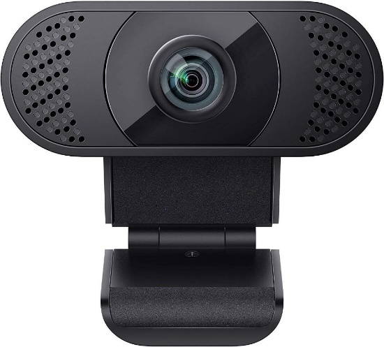 WANSVIEW Webcam 1080p with microphone, webcam USB 2.0 Plug and Play for laptop, PC, $16.2 MSRP