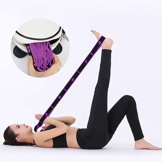 Elastic resistance bands, high elastic band for yoga, fitness, pink $25 MSRP
